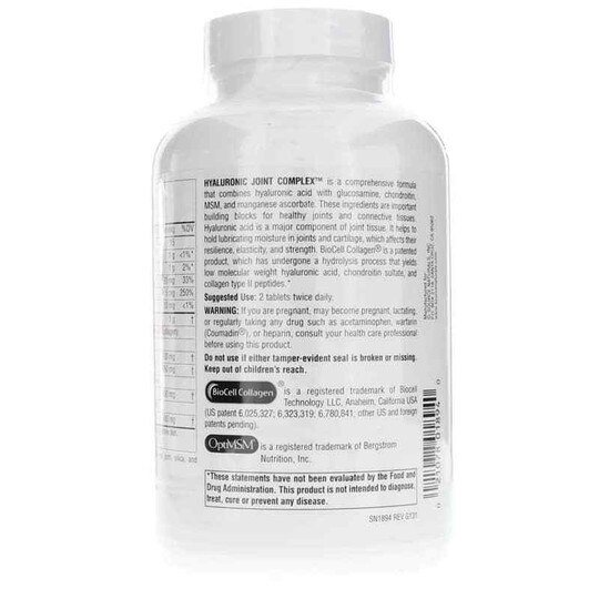 Hyaluronic Joint Complex, SNN